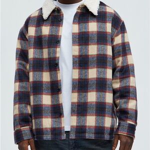 Fashion Nova men’s Sherpa shacket